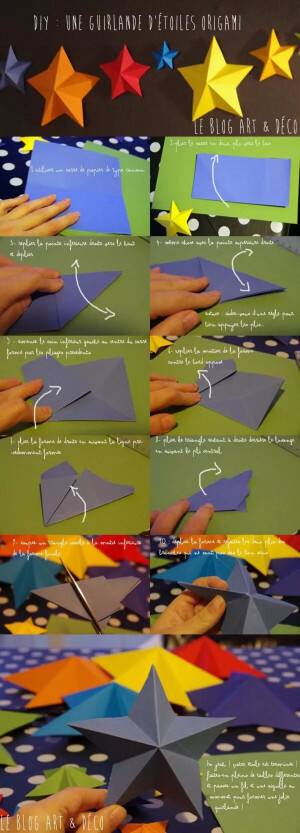 五角星 ⭐️ 折纸
