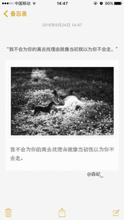 文字心情 备忘录