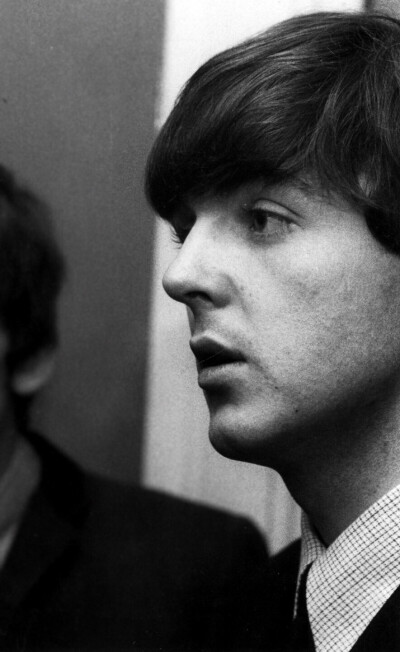  Rare Photograph of Paul McCartney backstage at the Regal Cinema, Cambridge on 26th November 1963. -John Slater
