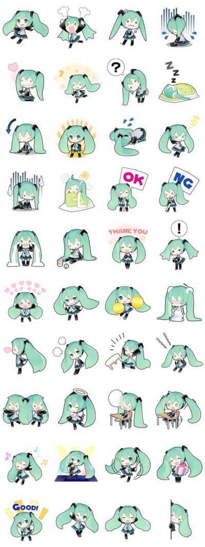 初音未来 表情 搞怪