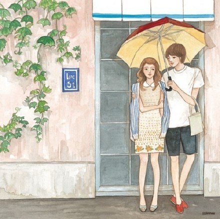 丨来自韩国插画师limhee#壁纸#手绘