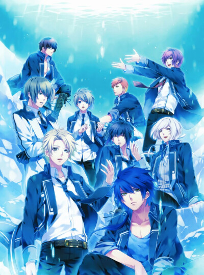 NORN9,喜欢它的声优和蓝色的主色调