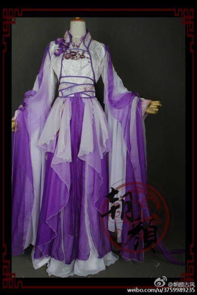 【朝颜】独家！粉色可改色渐变女古装 COS“忘无忧”#淘宝链接：https://item.taobao.com/item.htm?spm=a1z10.5-c.w4002-11464906703.88.3hWwsv&amp;amp;id=42962220921