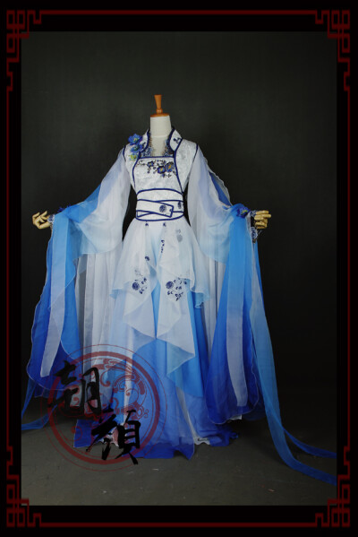 【朝颜】独家！粉色可改色渐变女古装 COS“忘无忧”#淘宝链接：https://item.taobao.com/item.htm?spm=a1z10.5-c.w4002-11464906703.88.3hWwsv&amp;amp;id=42962220921