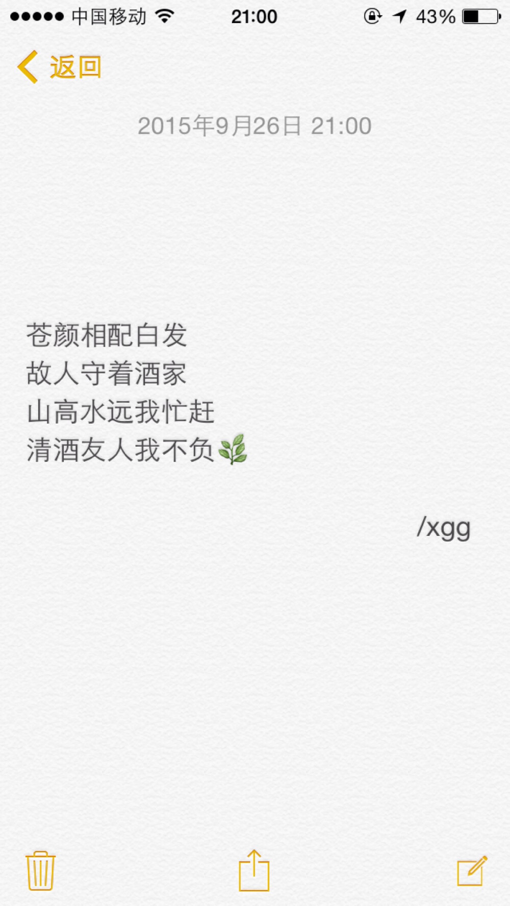 文字 备忘录 /欣勾勾