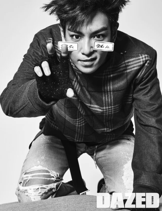 TOP x DAZED KOREA 「BECAUSE I AM DIFFERENT」高清更新