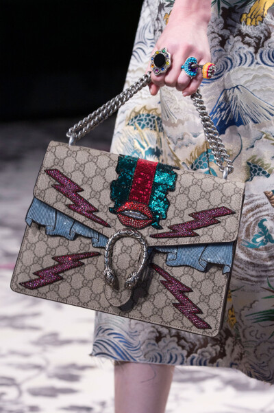 Gucci Milan Spring 2016 时尚搭配 欧美 秀场 包