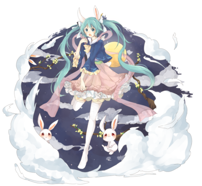 中秋 月饼 初音 V家