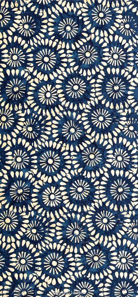 中国青花瓷平铺印花