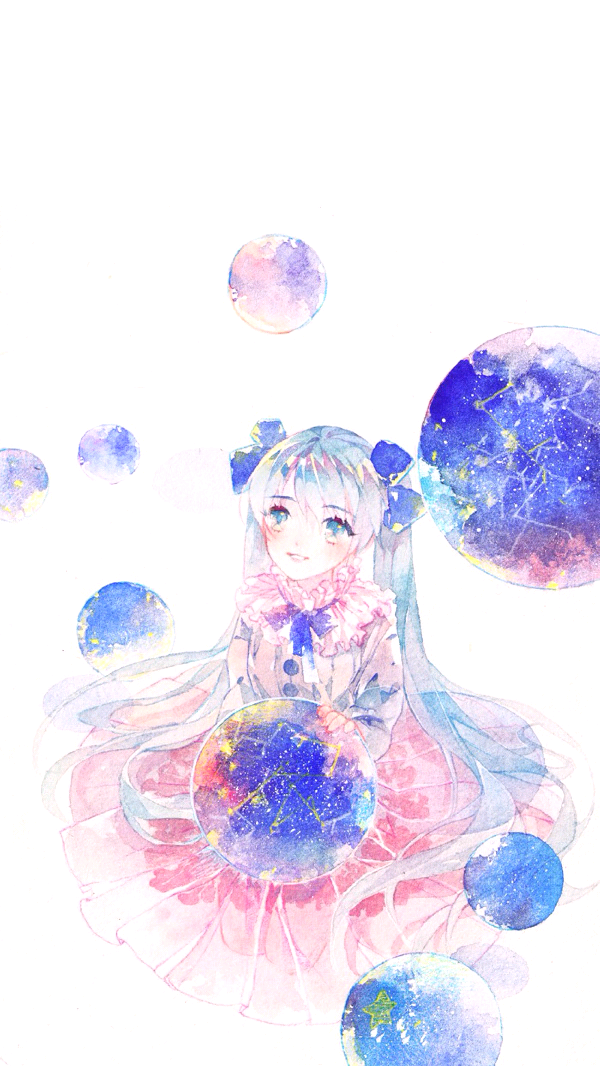 ; 初音～水彩