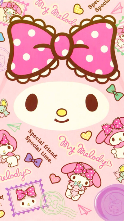 #my melody# #可爱# #sanrio# #wallpaper# #手机壁纸# #背景# #锁屏# #壁纸# #卡通# #粉#