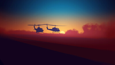 helicopters