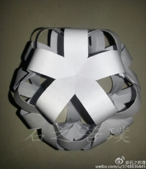 【石之若璞-折纸-纸球】弹簧般的纸球~