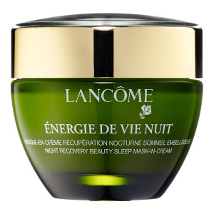 Lancôme Énergie de Vie Overnight Recovery Balm 修复晚霜。超安神的味道大爱！不会太油腻刚刚好