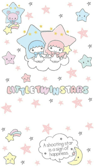#little twin stars# #小双星# #sanrio# #可爱# #wallpaper# #手机壁纸# #背景# #锁屏# #壁纸#