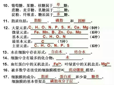 高中生物