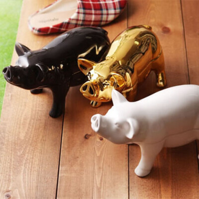 PIG KAYARI 摩登感小猪香薰座 蚊香座 檀香座日本进口