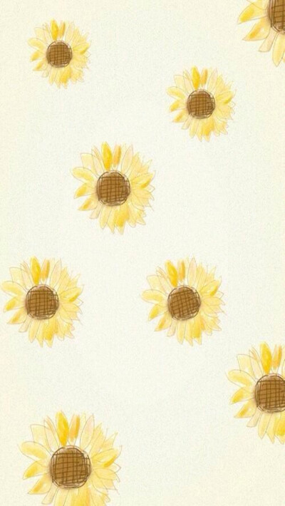 壁纸 平铺 向日葵