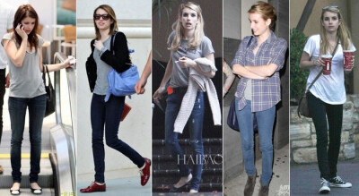 艾玛罗伯茨街拍合集 放大看