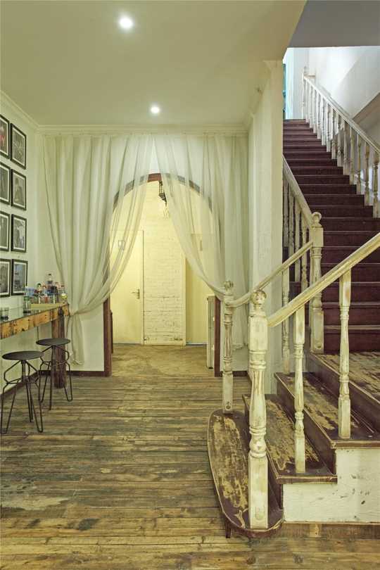 房屋整体做旧的感觉