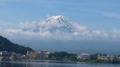 #我的国庆在路上#日本的富士山