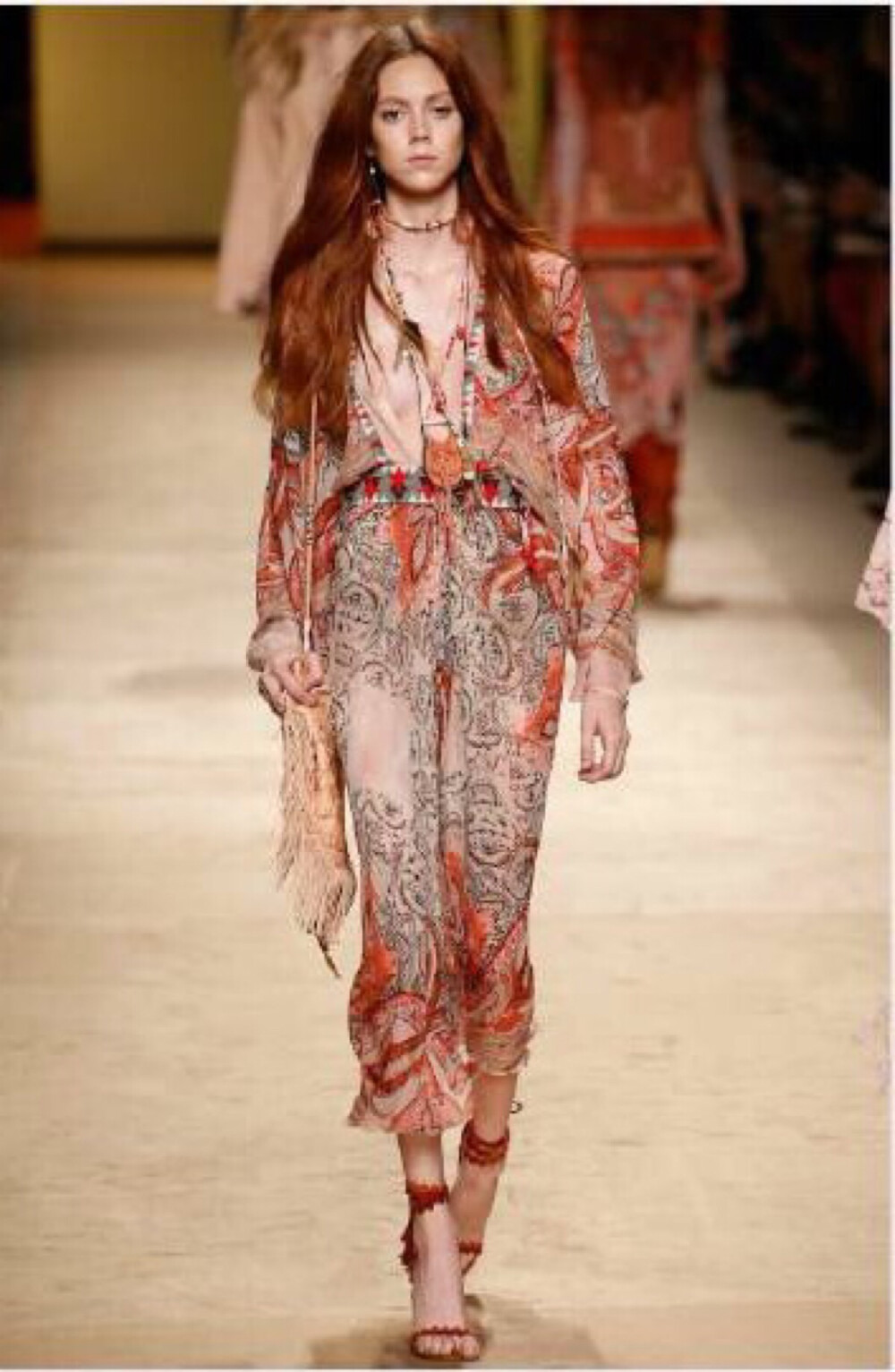 Etro Spring 2016 RTW——美美的波希米亚风