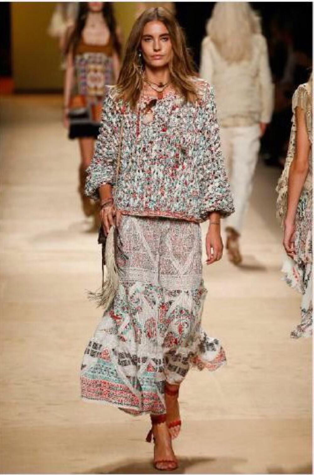 Etro Spring 2016 RTW——美美的波希米亚风