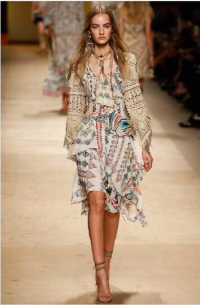 Etro Spring 2016 RTW——美美的波希米亚风