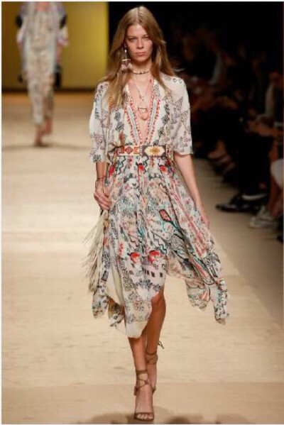 Etro Spring 2016 RTW——美美的波希米亚风