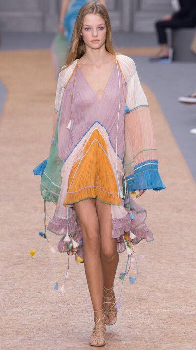 【衣睹为快时装周】 服饰风尚 巴黎时装周 秀场 Chloé Spring 2016 春夏高级成衣系列