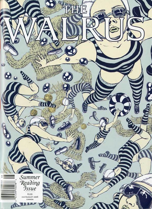 Into the Water！美国插画师Yuko Shimizu