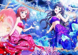 #lovelive##东条希##西木野真姬#人鱼