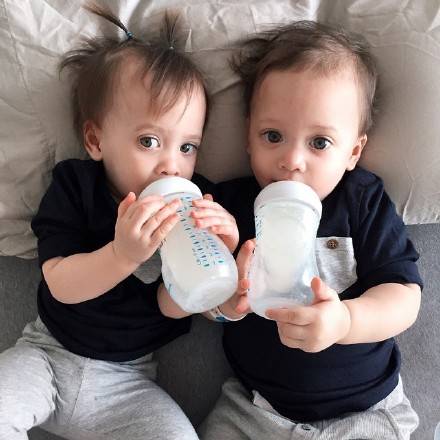 萌娃头像 龙凤胎 可爱 by救世主i