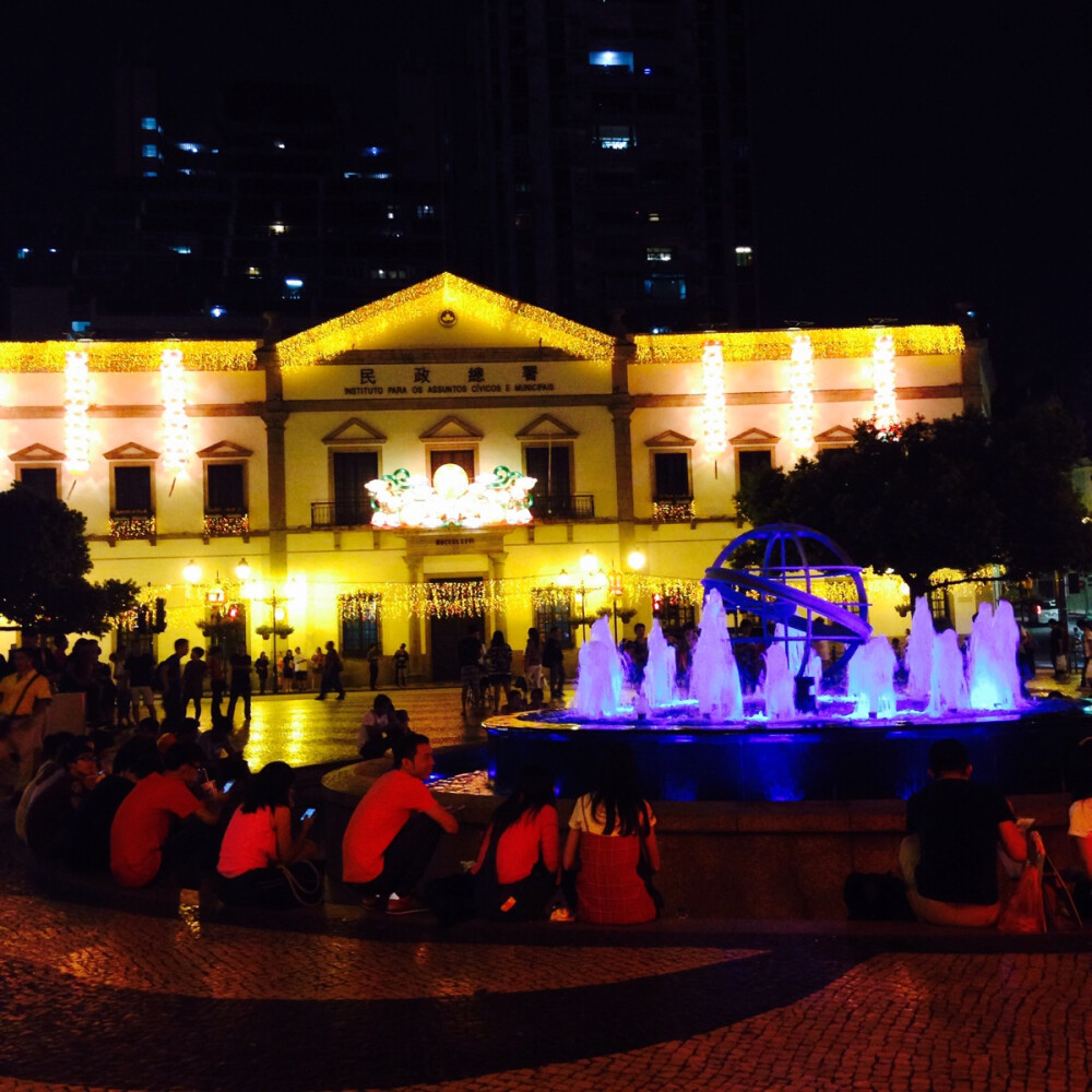 澳门 夜景 抓拍 手机摄影 旅游 国庆假期 旅行