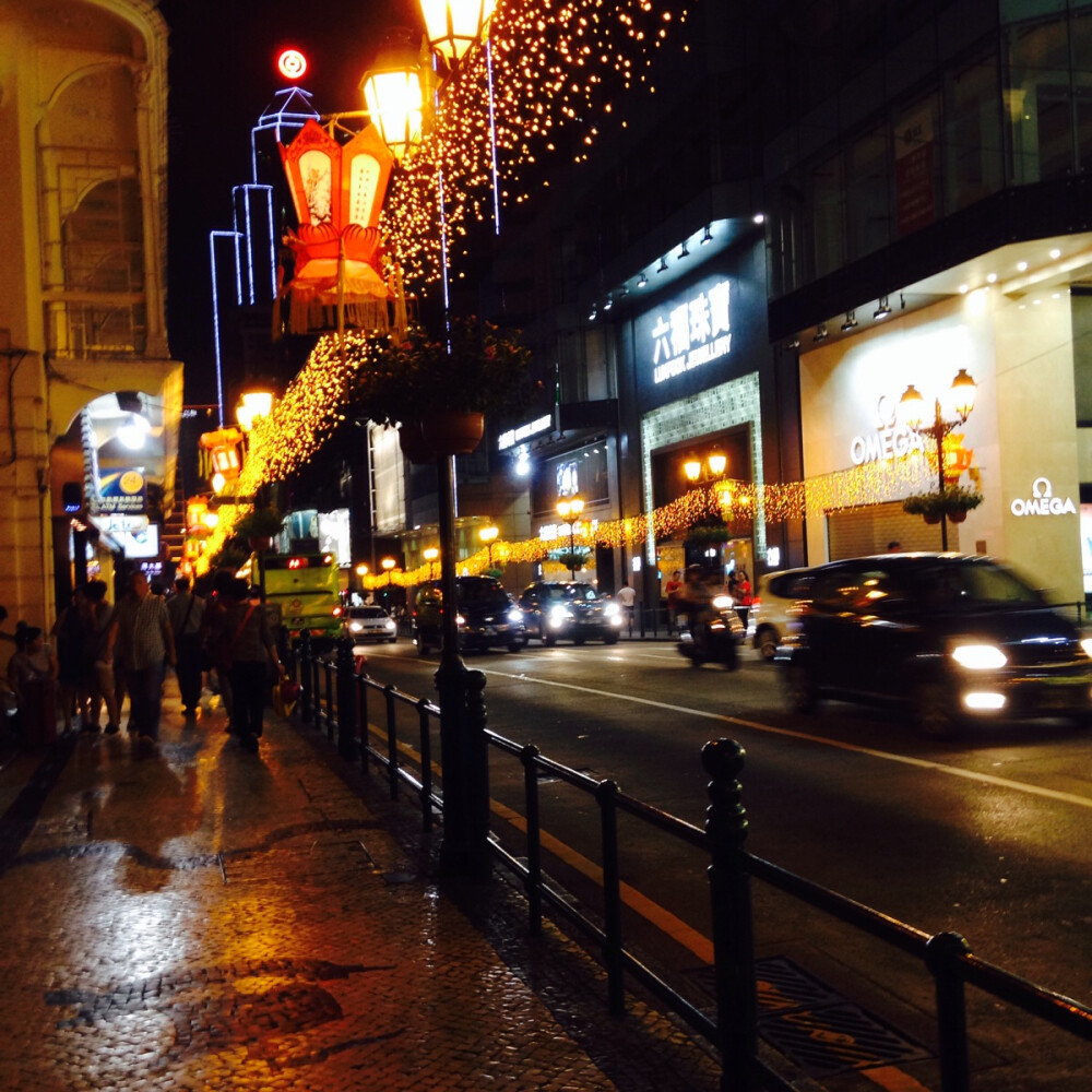 澳门 夜景 抓拍 手机摄影 旅游 国庆假期 旅行