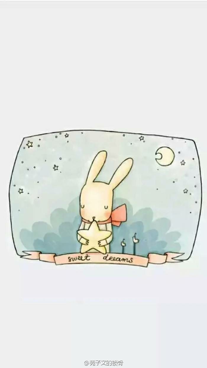 兔子 手绘 兔子姑娘