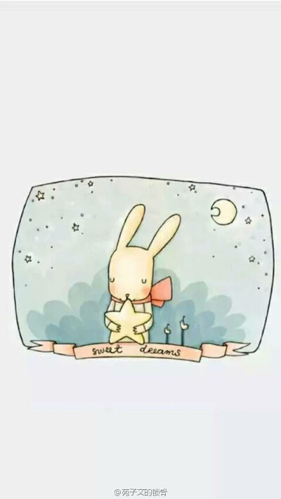 兔子 手绘 兔子姑娘