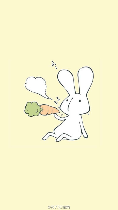 兔子 手绘 兔子姑娘