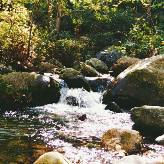 山里的小溪流