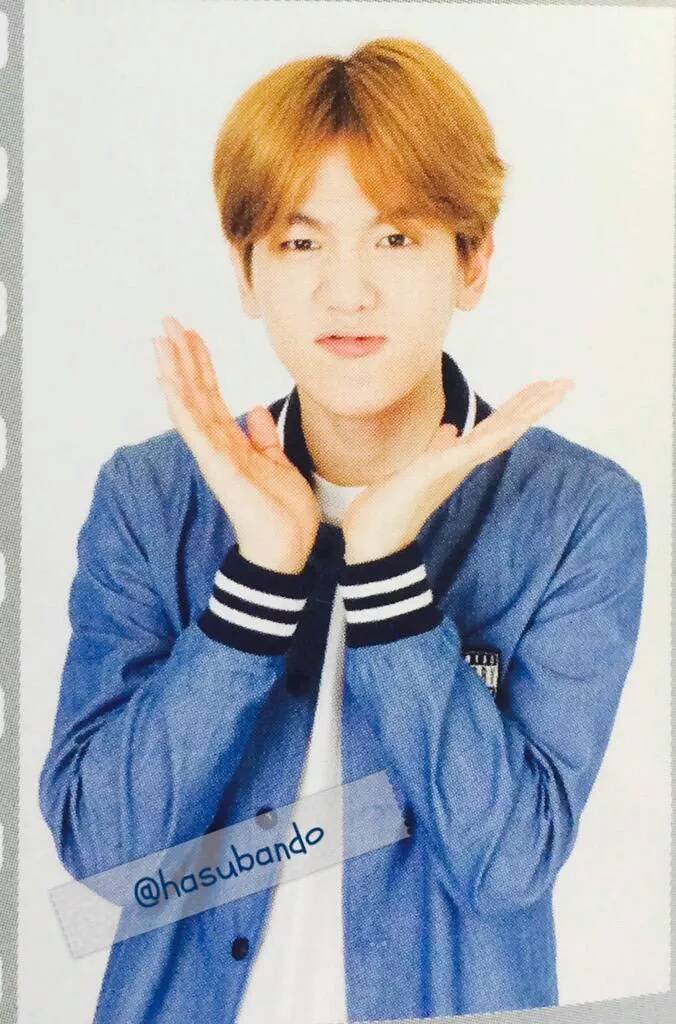 边伯贤 有超能力# 【hasubando】EXO OFFICIAL BOOK vol.2 日刊图