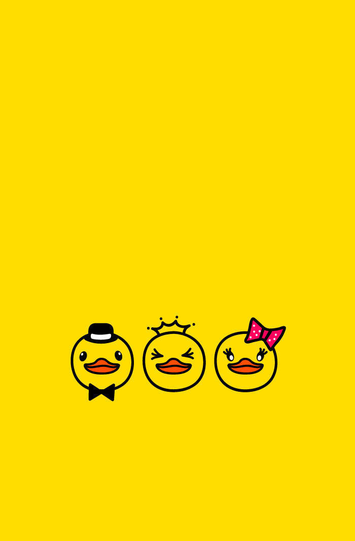 可爱黄色系壁纸