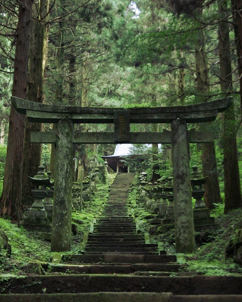 鸟居 总觉得这样的宗教建筑有一种莫名的神圣感