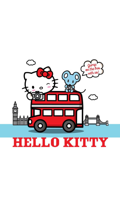 iPhone 壁纸 可爱 Hello Kitty