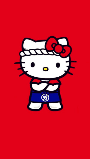 iPhone 壁纸 可爱 Hello Kitty