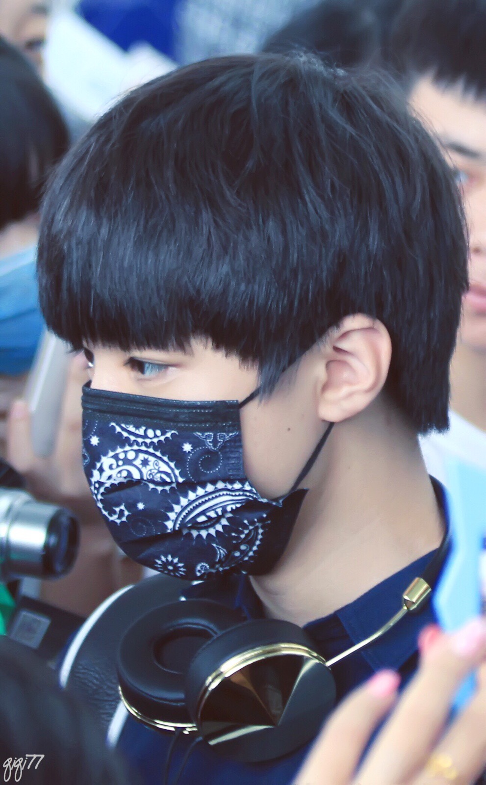 TFBOYS王俊凯 2015.09.22 长沙黄花机场-杭州萧山机场图。