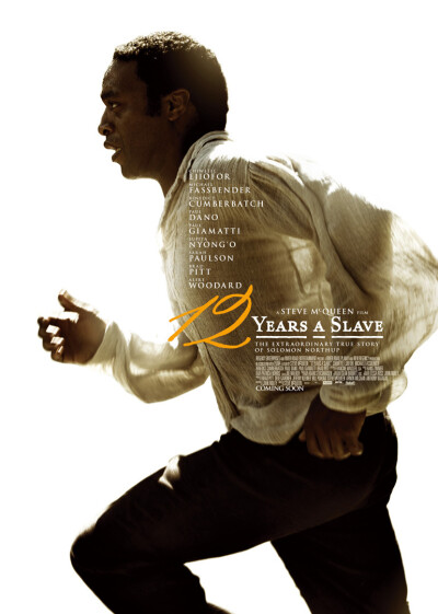 《12 Years a Slave（为奴十二年）》【出品公司 B计划 - 发行公司 福斯探照灯公司 - 制片地区 美国 - 导演 史蒂夫·麦奎因 - 编剧 约翰·莱德利 - 制片人 迪·加纳、安东尼·卡盖斯 - 主演 切瓦特·埃加福特、迈克尔·法斯…