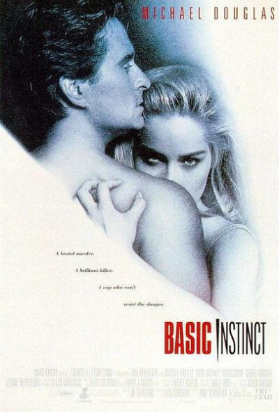 《Basic Instinct（本能）》【出品时间 1992年 - 制片地区 美国、法国 - 导演 保罗·范霍文 - 编剧 乔·埃泽特哈斯 - 主演 迈克尔·道格拉斯、莎朗·斯通 - 片长 128分钟 - 上映时间 1992年03月20日】