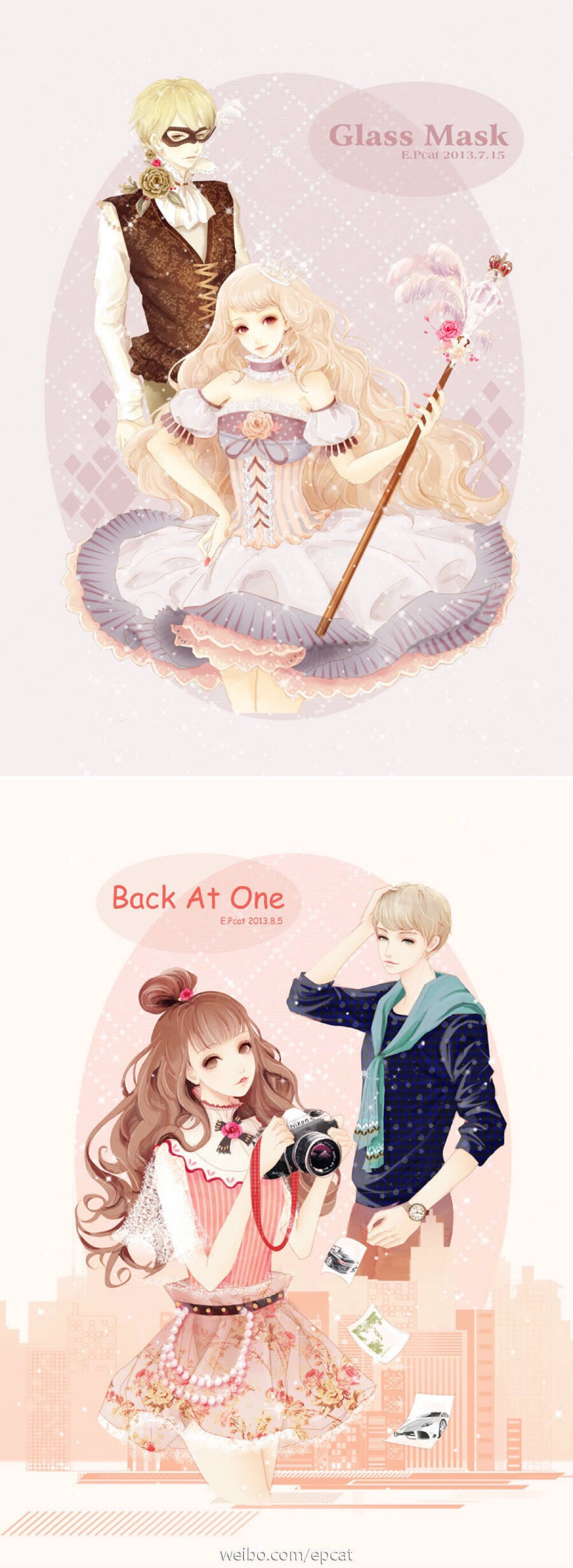 自由插画师褚迪作品°