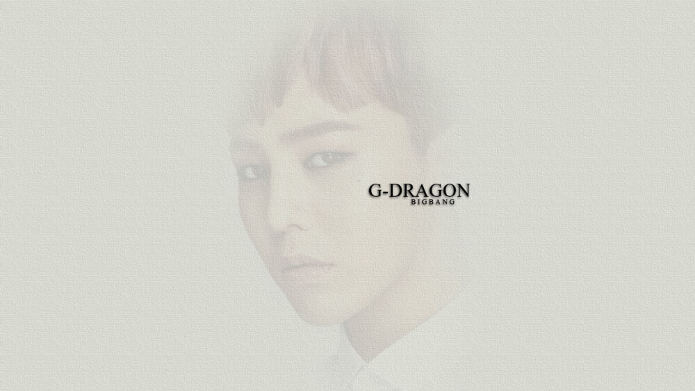 BIGBANG#G-DRAGON权志龙#原创电脑壁纸#微博：ORIGINAL-DESIGN-SUMMERNICKYCOM