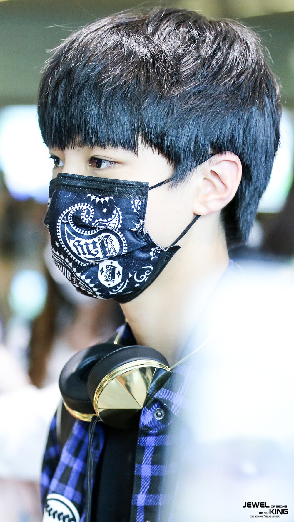 TFBOYS王俊凯 2015.09.20 重庆江北机场~长沙黄花机场图。